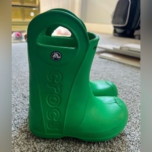Crocs Rainboots toddler size 9